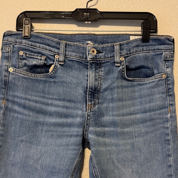 Rag & Bone Dre Capri Light Blue Ankle Jeans - Picture 4 of 11